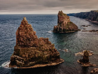 Costa de la isla de Skye