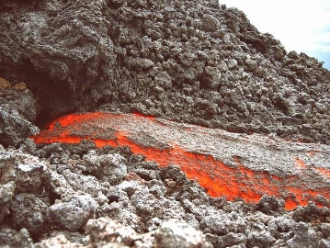 Lava volcan