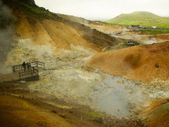 Parque termal en Myvatn