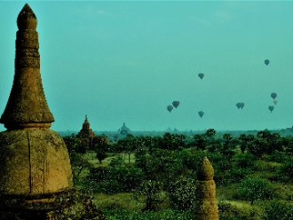 Panorámica de Bagan