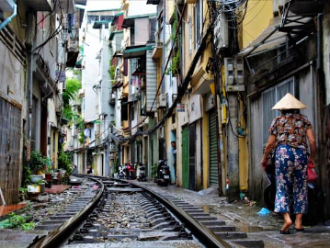Tren calle vietnam